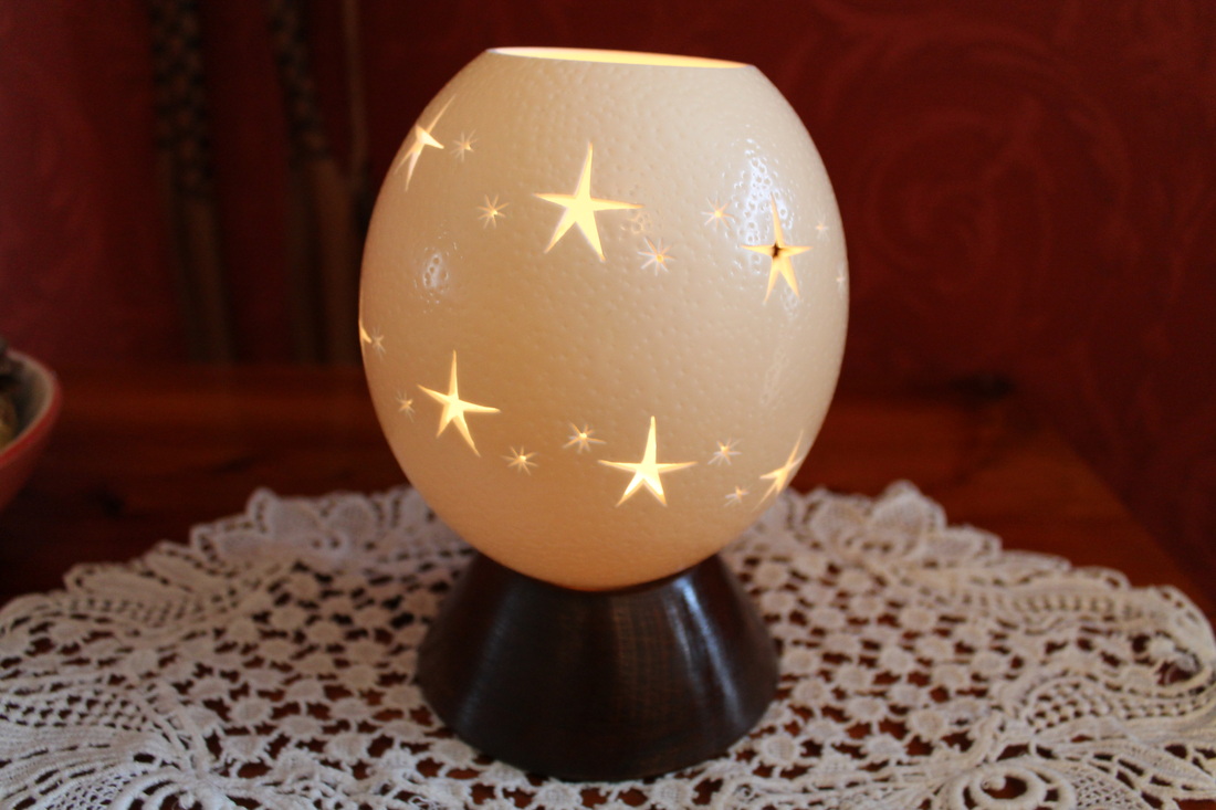 Ostrich Egg Candle Lanterns Ostrich Art